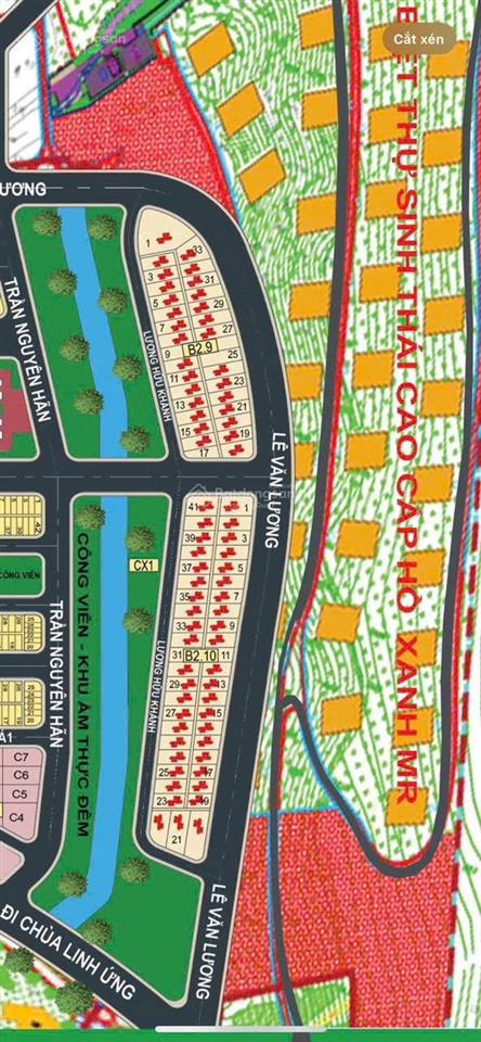 Bán đất biệt thự lê văn lương block b2.9 view núi  gọi đàm tiến