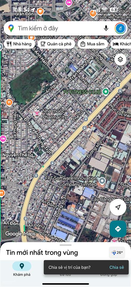 Lô góc 2 mặt tiền đường ngô quyền có sẵn nhà đang cho thuê 75tr/tháng gần kcn an đồn  gọi đàm tiến
