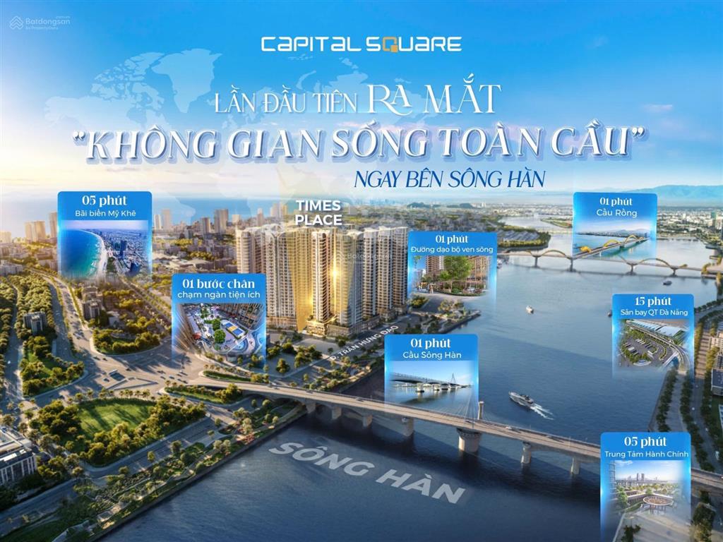 Siêu hiếm 1 căn góc 2pn+178.4m2 tầng cao capital square cạnh vincom sông hàn đà nẵng giá gốc cđt