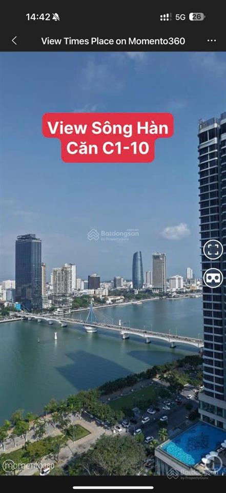 Siêu hiếm 1 căn góc 2pn+178.4m2 tầng cao capital square cạnh vincom sông hàn đà nẵng giá gốc cđt