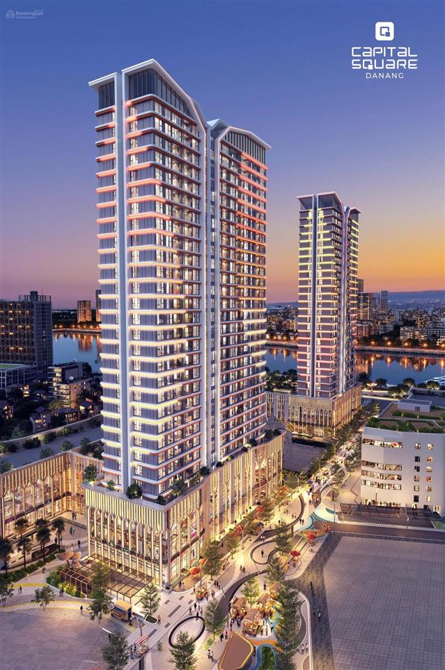 Căn hộ 2 phòng ngủ view sông hàn tầng cao, sở hữu lâu dài, mới 100% giá chỉ 5.623 tỷ/66m2