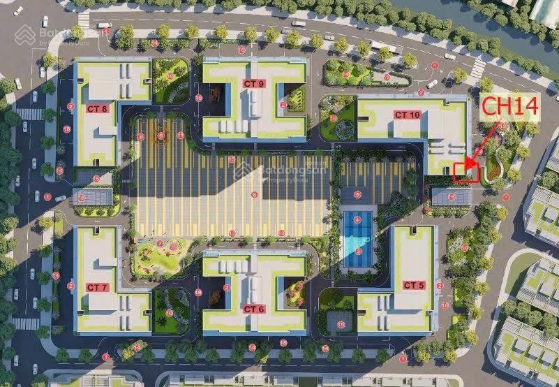 Căn góc 3pn the ori garden  tầng cao, view biển căn hoa hậu rẻ sập 2.55 tỷ/70m2