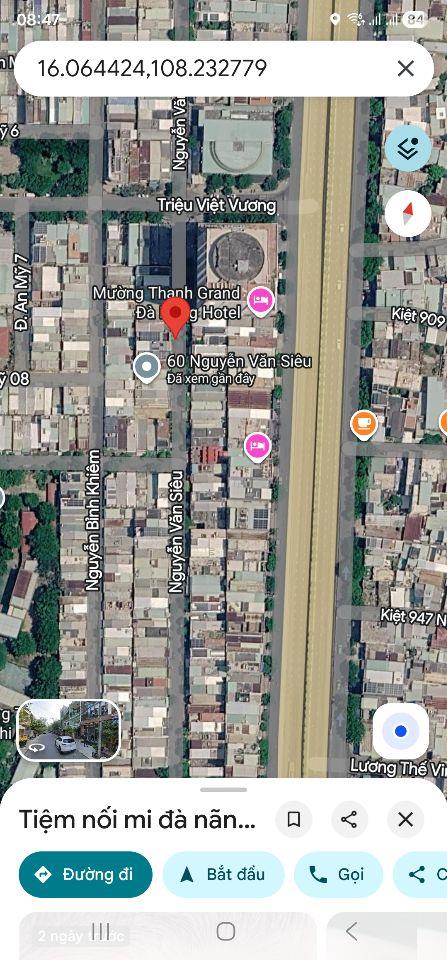 🏡 Bán đất, Tặng nhà cấp 4 đường Nuyễn Văn Siêu- sau lưng ks. Mường Thanh Ngô Quyền- Đà Nẵng.
