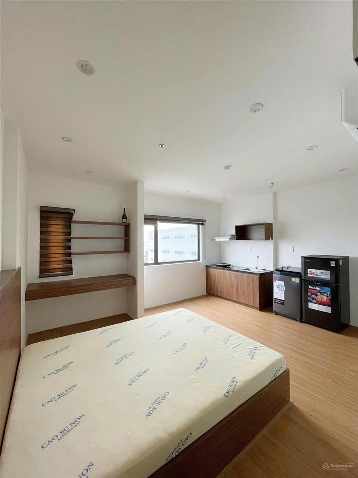 Bán tòa căn hộ đường 7m5 lương văn can khuê trung. dt 144m2 ngang 5m dthu tự vận hành 100tr/tháng
