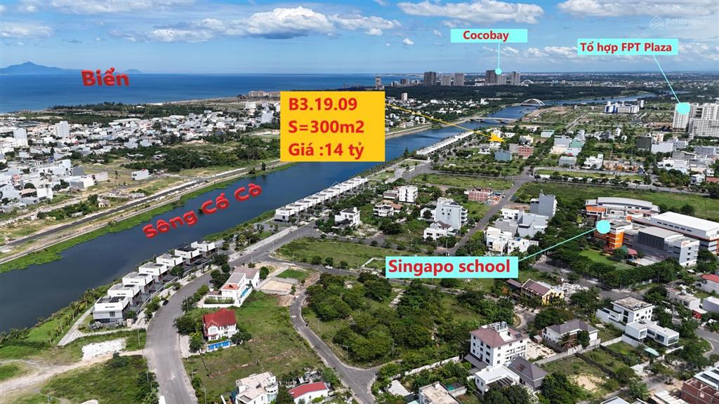 Bán lô biệt thự vùng trung 18 khu đô thị phú mỹ an, sát chung cư fpt plaza