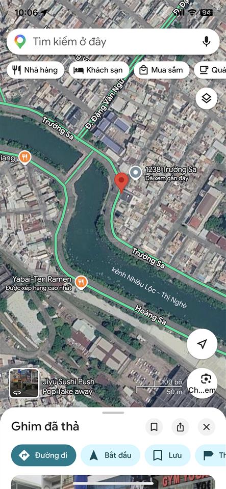 Bán gấp nhà mặt tiền trường sa, view sông nhiêu lộc, vị trí vip sẵn dòng tiền thuê 72 triệu/tháng