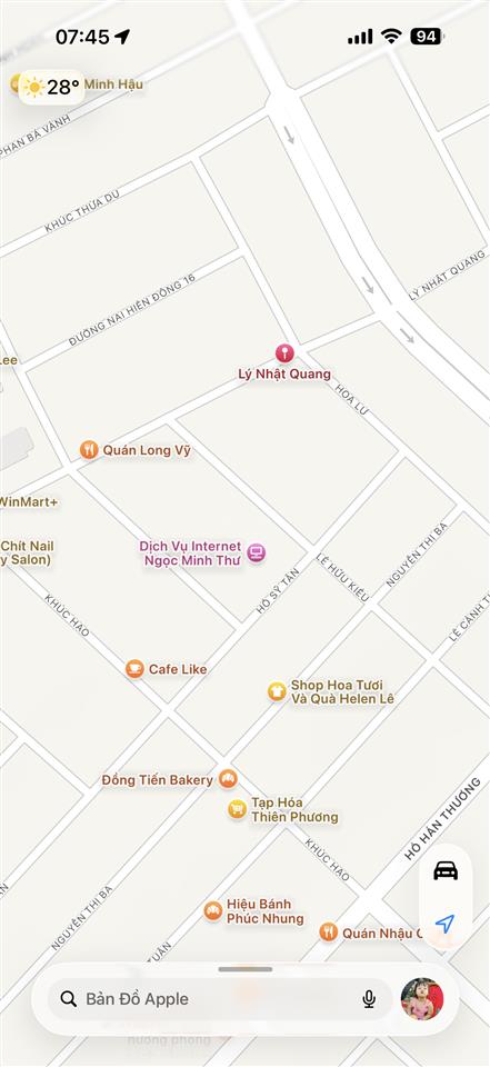 Cần cho thuê đất đường lý nhật quang 2 mặt tiền