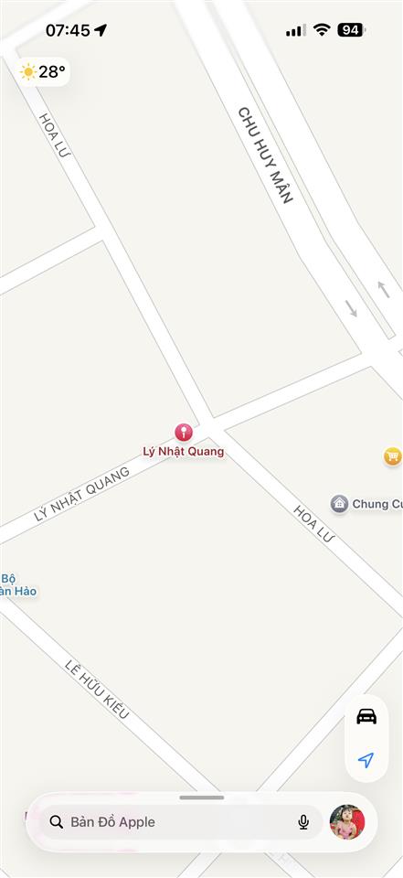 Cần cho thuê đất đường lý nhật quang 2 mặt tiền