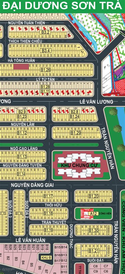 Bán đất đường suối đá3 vị trí đẹp