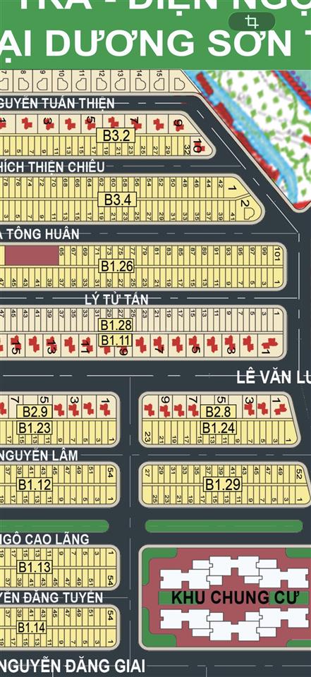 Bán đất đường nguyễn trực vị trí đẹp