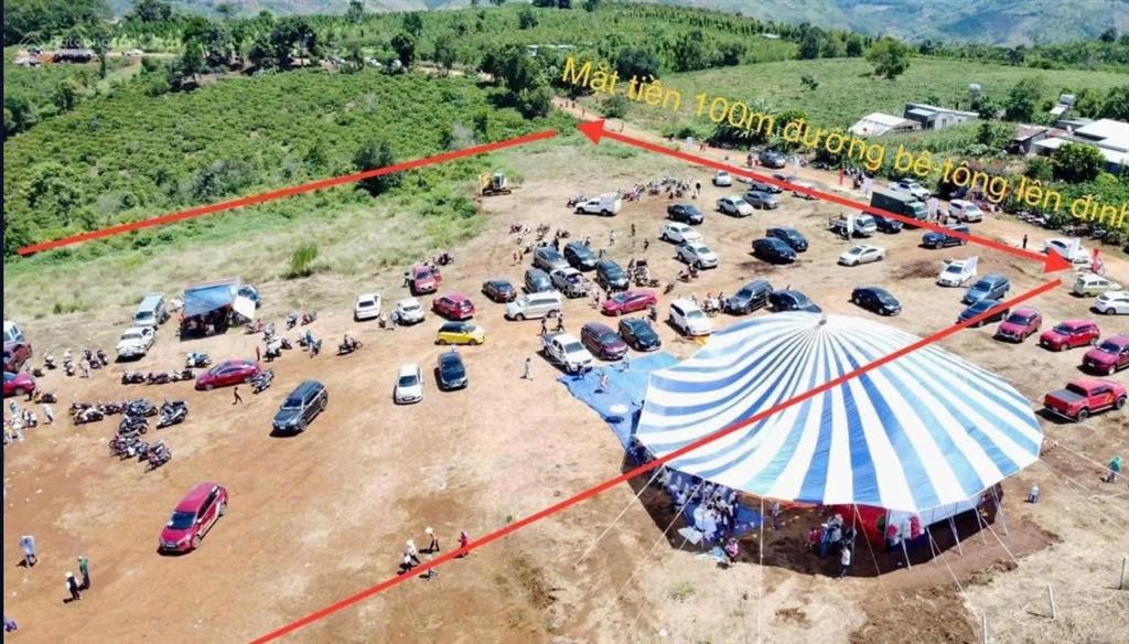 Bán 12.000m² đất nhìn thung lũng tà đùng  mặt tiền 47,5m  đường bê tông