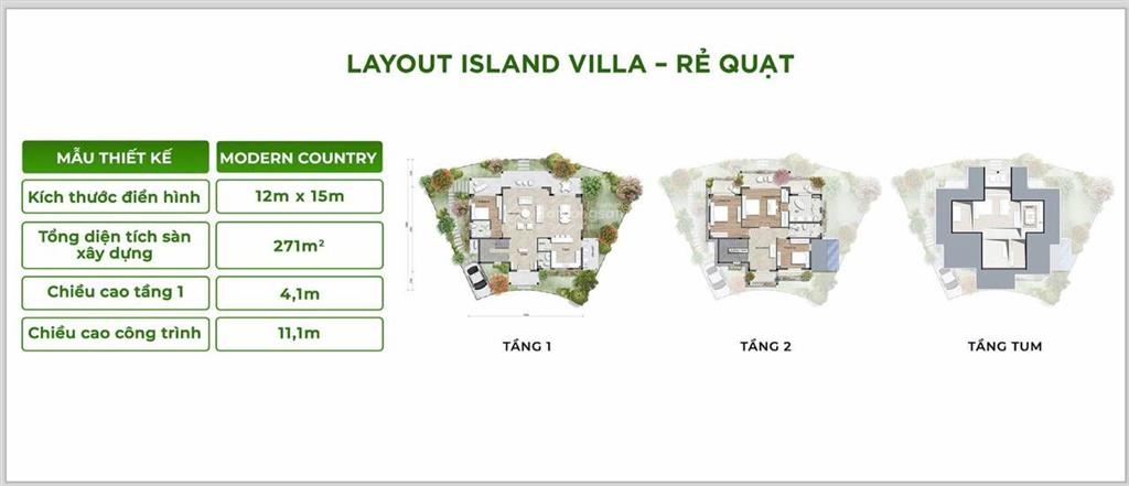 Bán villa biệt thự rẻ quạt hot tại eco retreat