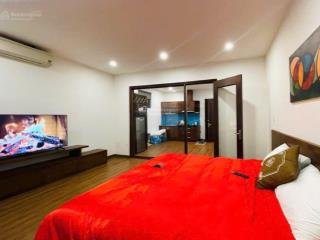 Bán tòa căn hộ 7 tầng full nội thất + 1 mặt bằng kd ngay phố tây an thượng  90m2  dt 105tr/thang