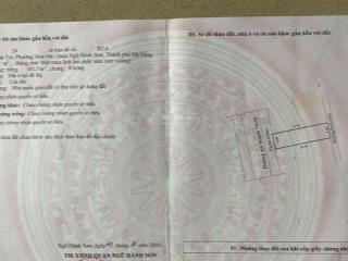 Bán đất biển tân trà  đường kim đồng  ngũ hành sơn  đà nẵng  102.5m²  ngang 5m  chỉ 5 tỷ