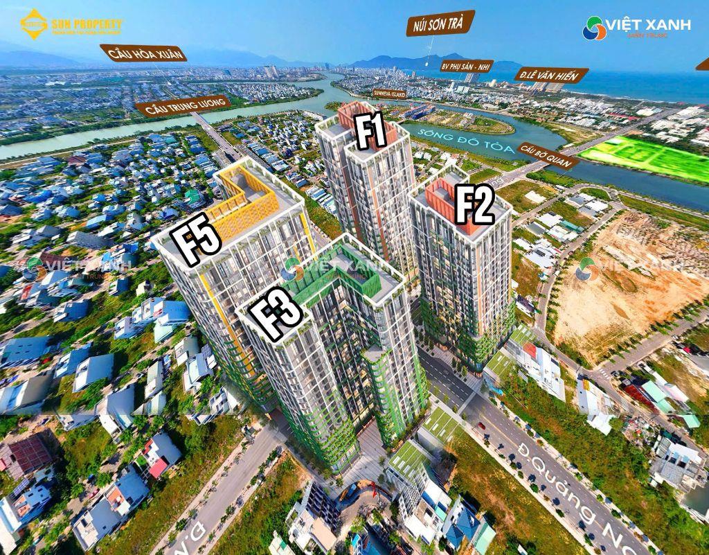FOURS TOWER – CĂN HỘ SỐNG XANH TẠI TRỤC NGUYỄN PHƯỚC LAN – MINH MẠNG ĐÀ NẴNG