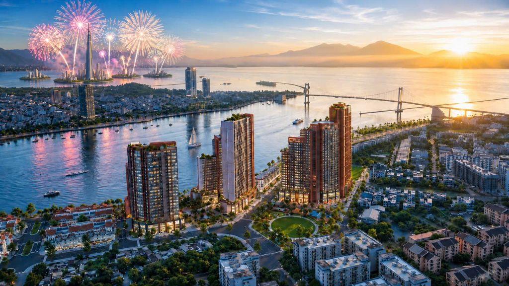CĂN STUDIO VIEW CẦU RỒNG TÒA SYMPHONY 5 THUỘC TỔ HỢP SUN SYMPHONY RESIDENCE | CHỈ NHỈNH 1,8 TỶ SAU CHIẾT KHẤU