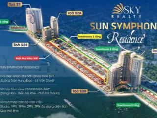 Sun symphony  căn studio tầng cao view biển. giá tốt