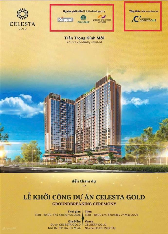 Nhận giữ chỗ đặt mua căn hộ phân khu tiếp theo celesta gold , thanh toán mua trực tiếp chủ đầu tư