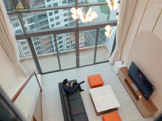 Cho thuê duplex 3 phòng ngủ, giá 60 triệu/tháng, nhà mới, nội thất xịn, tầng cao, dọn liền