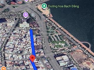 Cần bán đất kiệt đào tấn, trung tâm tp, gần cầu rồng