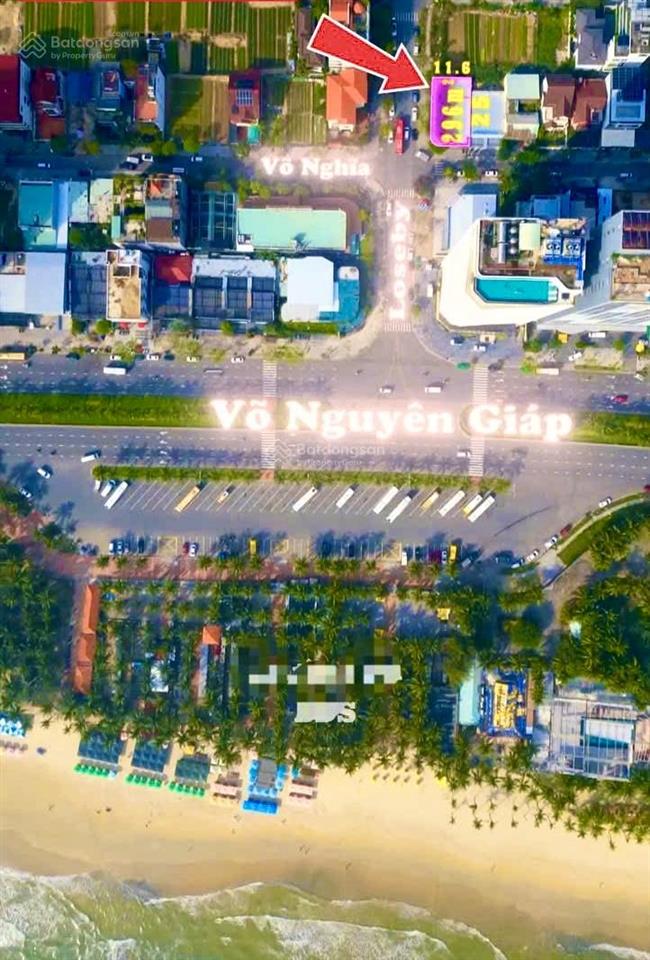 Góc 2 mặt tiền loseby  võ nghĩa view biển mỹ khê. vị trí cực kỳ đẹp