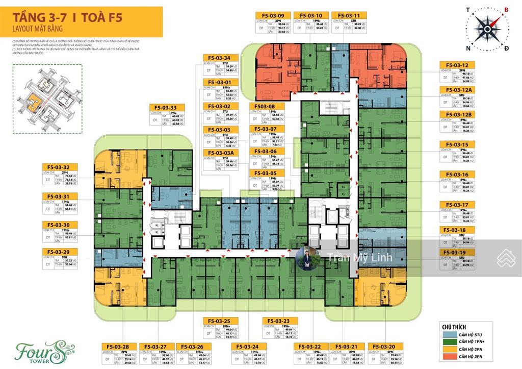 Căn hộ fours tower  chỉ 2,6 tỷ trả trước chỉ 700 triệu ra biển mỹ khê chỉ 3p  0905 956 ***