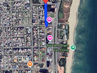 Bán đất mt đỗ thế chấp sơn trà, 123 m2 ra biển 200m, chính chủ 23 tỷ