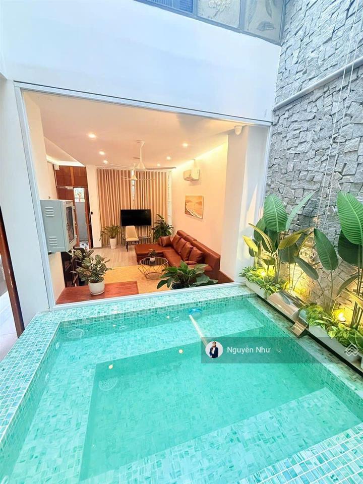 Giảm 1 tỷ! bán villa dòng tiền trần văn dư đà nẵng, 3 tầng, bán phòng 5tr/đêm chỉ 23.8 tỷ