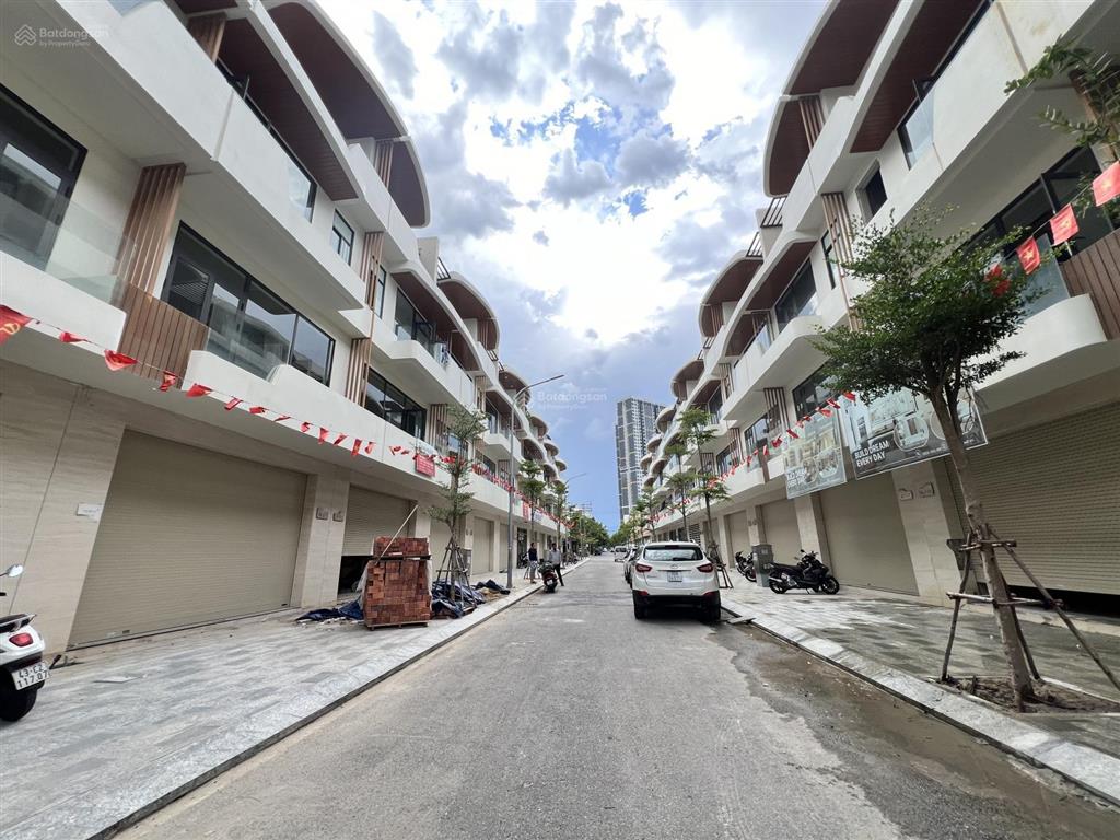 Bán shophouse elysia khu shb, 99m2 * 4 tầng, ngang 6m khủng, ô chờ thang máy, 14.5 tỷ