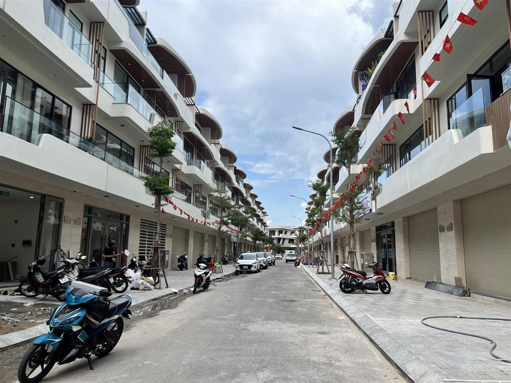 Bán shophouse elysia khu shb, 99m2 * 4 tầng, ngang 6m khủng, ô chờ thang máy, 14.5 tỷ