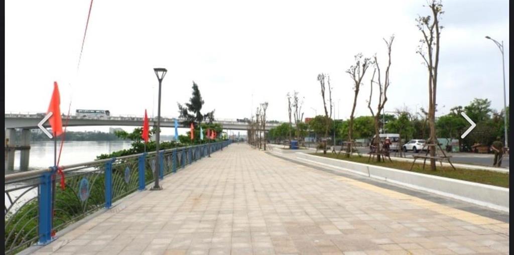 Bán góc 2 mặt tiền đường thăng long view sông trực diện, 197 m2  hàng vip chỉ 18 tỷ