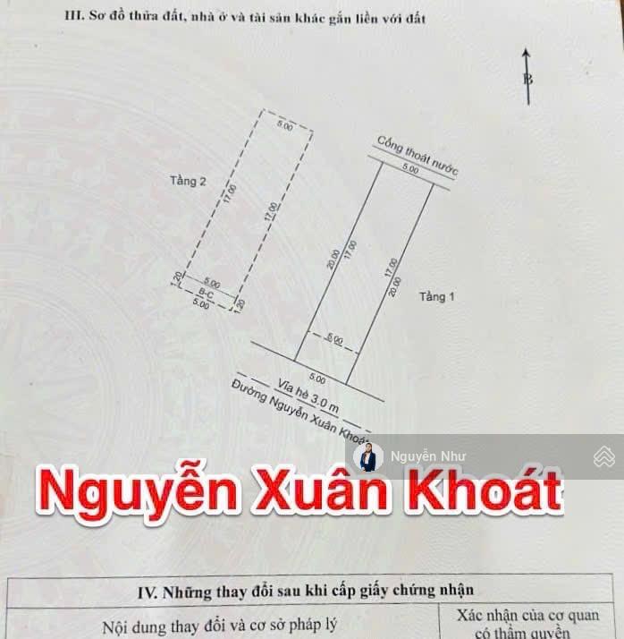 Bán nhà đường nguyễn xuân khoát sơn trà, phố du lịch hàn, 100m2 x 2 tầng đang cho thuê 16.9 tỷ