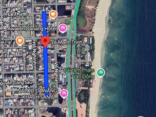 Gia đình cần bán lô đất đường lê mạnh trinh, vị trí đẹp, sát biển.