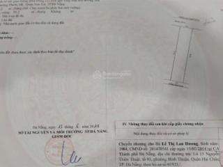 Bán lô đất mặt tiền mỹ khê 1, gần trung tâm tài chính quốc tế.
