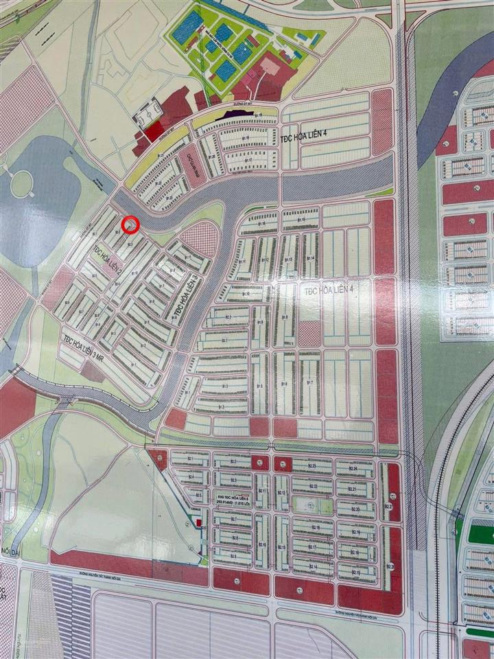 Lô góc đẹp view hồ điều tiết hoà liên2 giá chỉ 5.5 tỷ p. liên chiểu/225m