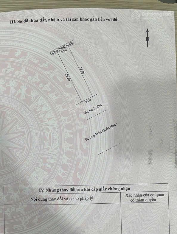 Hàng hiếm  đất biển trần quốc hoàn đường 15m, thông thắng ra bãi tắm sơn thuỷ  chỉ 14 tỷ