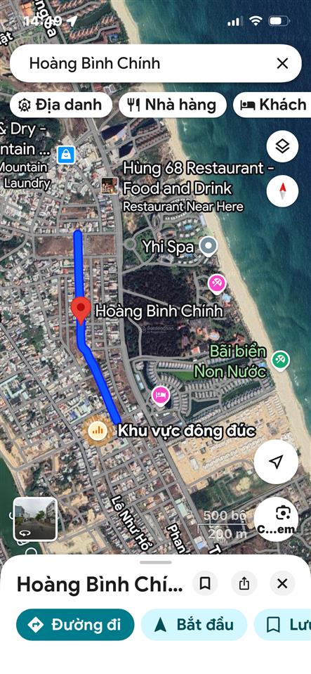Chủ bán nhanh  lô đất biển hoàng bình chính  đường 7,5m, trục thông  gần bãi tắm  chỉ 5,5 tỷ tl