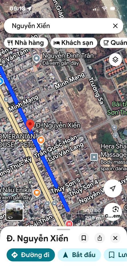 Duy nhất lô đất nguyễn xiển đường 7,5m, trục thông ngay bãi tắm sơn thuỷ chỉ 7,55 tỷ