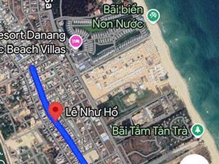 Nắm chủ hàng hiếm  lô đất biển lê như hổ ngang 7m, đường 7,5m, trục thông gần bãi tắm tân trà