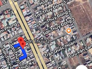 Bán nhà mt sơn thuỷ 12  ngay tthc quận nhs + bãi tắm sơn thuỷ  chỉ 5,8 tỷ tl