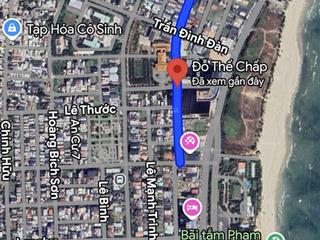 Bán lô đất mt đỗ thế chấp  khu biển phạm văn đồng  vị trí kinh doanh toà căn hộ, khách sạn