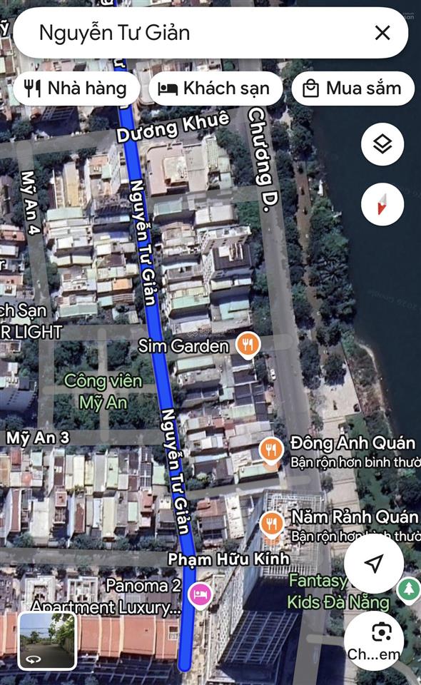 Bán lô đất mt nguyễn tư giản view công viên  sát sông hàn