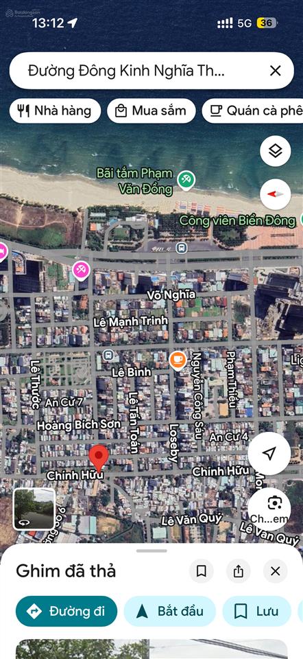 Bán lô góc 2mt chính hữu, đông kinh nghĩa thục  vị trí kinh doanh căn hộ, khách sạn  biển mỹ khê