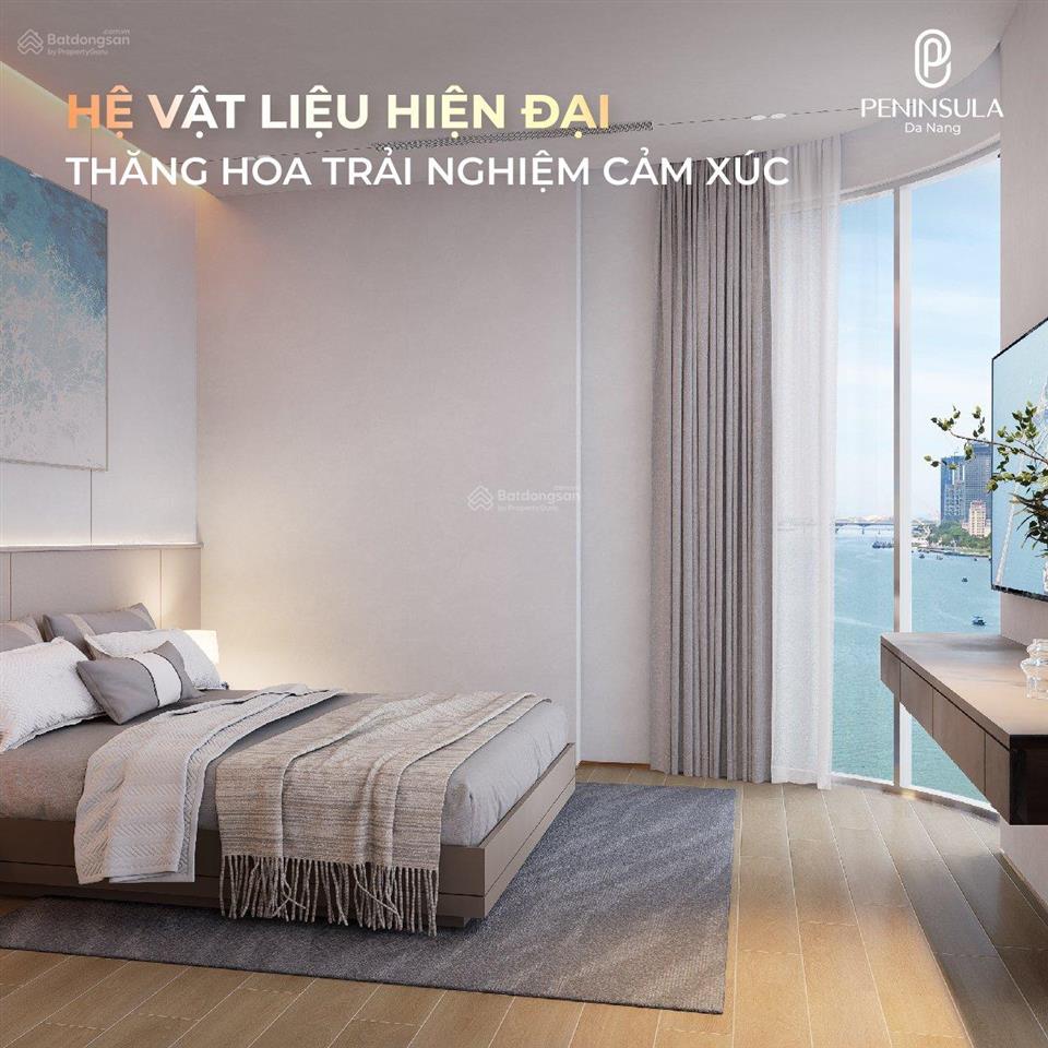 Hàng hot căn góc 2 phòng ngủ p21811 view trực diện sông hàn + pháo hoa + vịnh biển ch peninsula