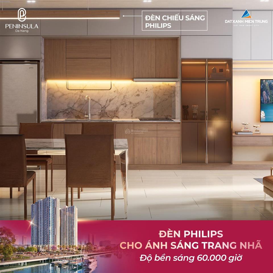 Hàng hot căn góc 2 phòng ngủ p21811 view trực diện sông hàn + pháo hoa + vịnh biển ch peninsula