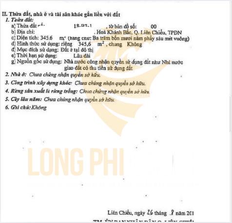 Bán lô đất vàng 2 mặt tiền sát mikazuki, gần biển xuân thiều, gần 400 m2 chỉ 23,5 tỷ
