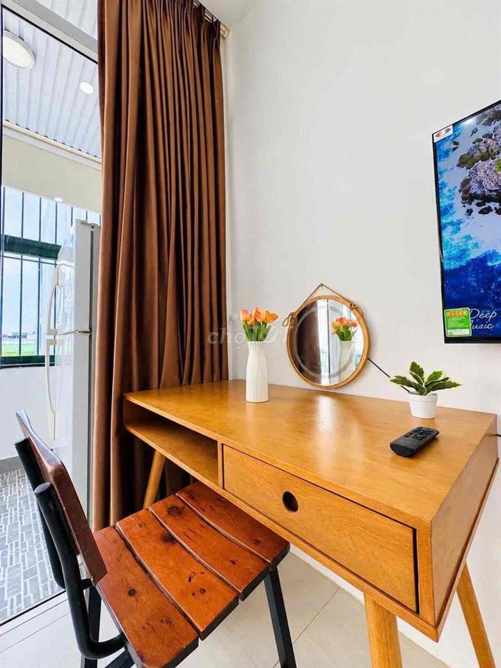 CHO THUÊ CĂN HỘ NGUYÊN TẦNG 4, 1PN 40m2 RIÊNG BIỆT, BAN CÔNG SIÊU LỚN