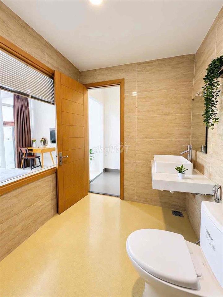 CHO THUÊ CĂN HỘ NGUYÊN TẦNG 4, 1PN 40m2 RIÊNG BIỆT, BAN CÔNG SIÊU LỚN