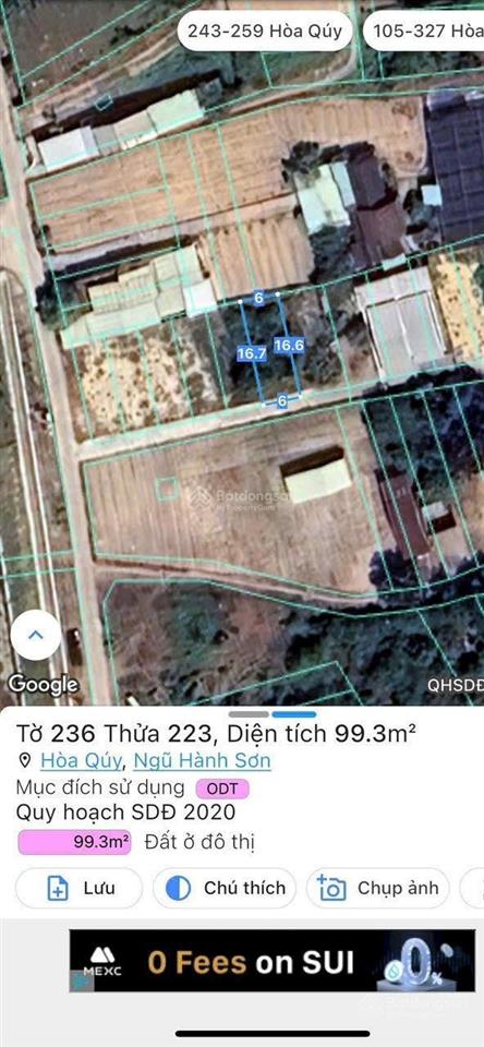 Bán lô đất đẹp ngay làng đại học, hoà quý, đà nẵng