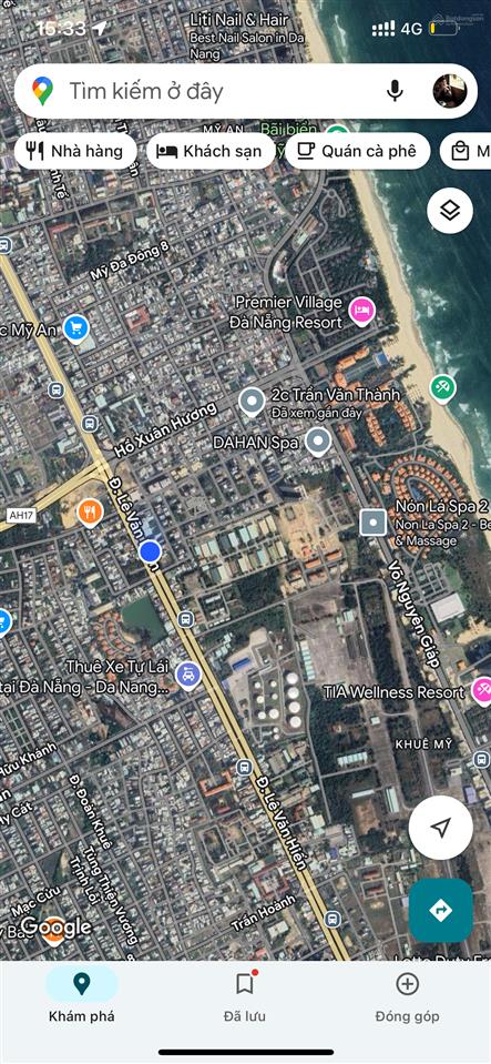 Bán đất 125m đường lê văn hiến vị trí đẹp, ngũ hành sơn, tp đà nẵng